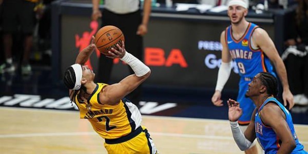 步行者后场大将的状态终于复苏了，但他能在G7中保持这个水准吗？