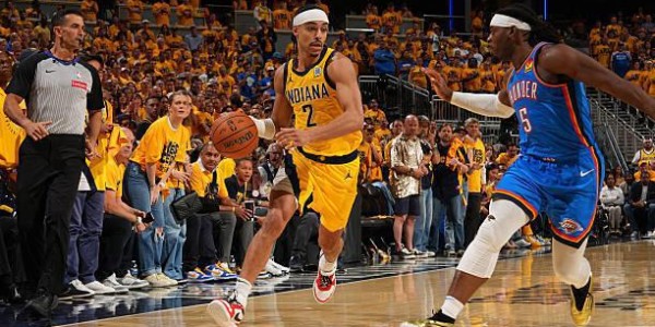 步行者后场大将的状态终于复苏了，但他能在G7中保持这个水准吗？